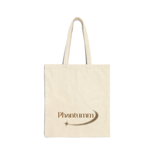 Phantumm Star Trail Canvas Tote — Eco Cotton Book & Market Bag