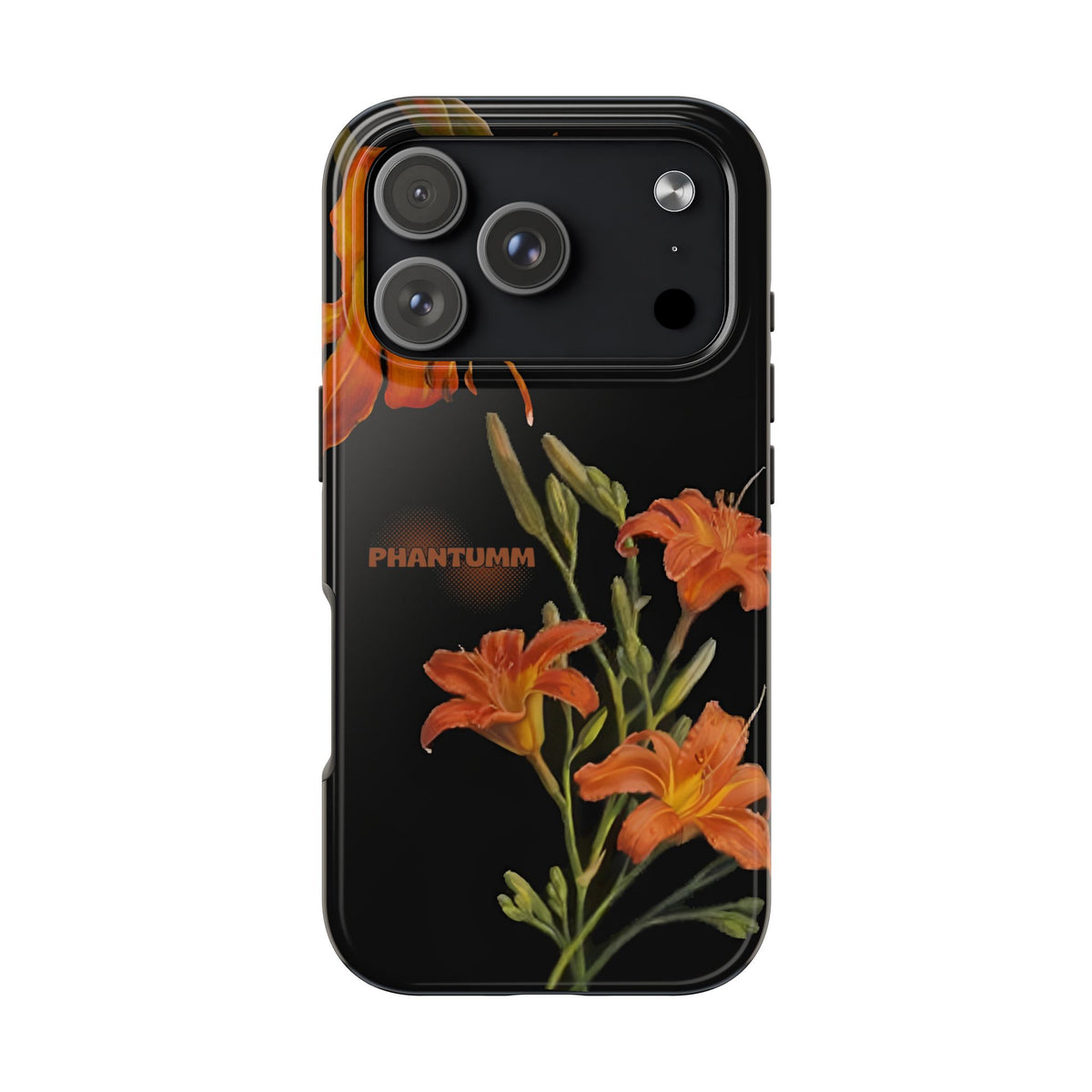 Tough Phone Case Tiger Lily Design