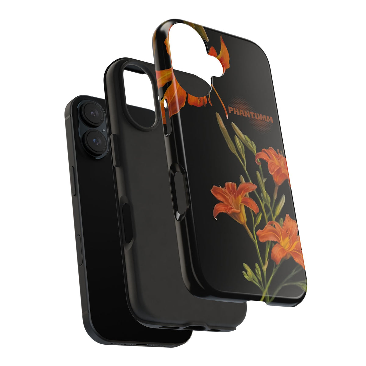 Tough Phone Case Tiger Lily Design